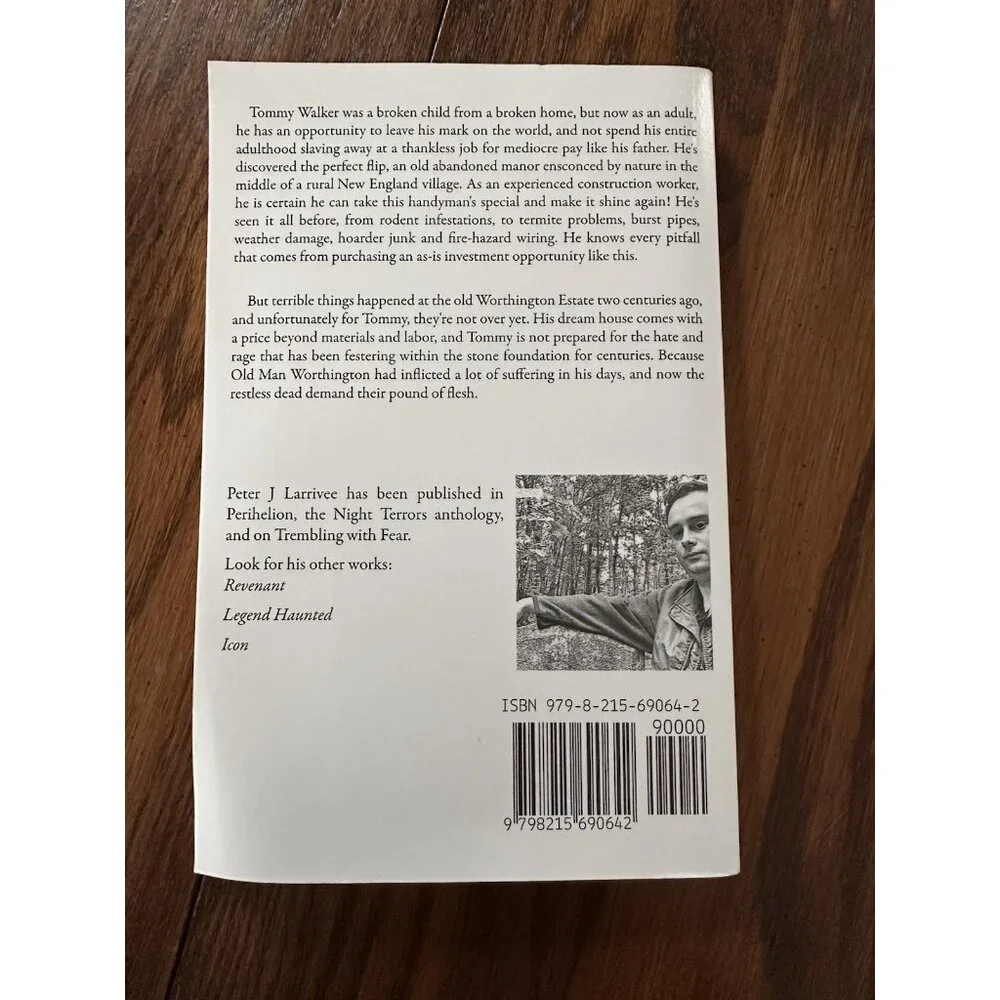Good Bones by Peter J. Larrivee Paperback Book‎ SIGNED